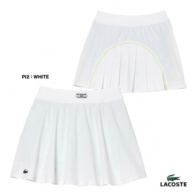 ラコステ LACOSTE テニスウェア レディス スカート JF1035 | メーカー ラコステ LACOSTE テニスウェア レディス スカート JF1035 | メーカー