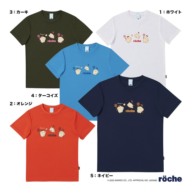 prince　ローチェ　 Tシャツ 4点セット【値下げ！】 ローチェ roche テニスウェア ユニセックス サンリオキャラクターズ