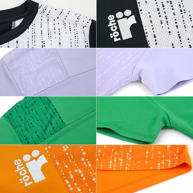 miさん専用 10/21使用 水色 ローチェ roche テニスウェア レディス ゲームシャツ 248507