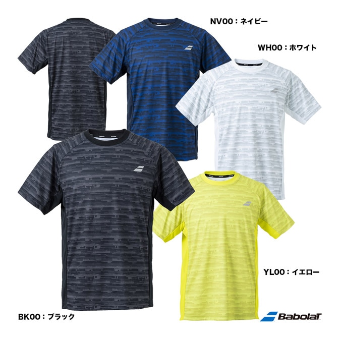 バボラ BabolaT テニスウェア メンズ CLUB ショートスリーブシャツ