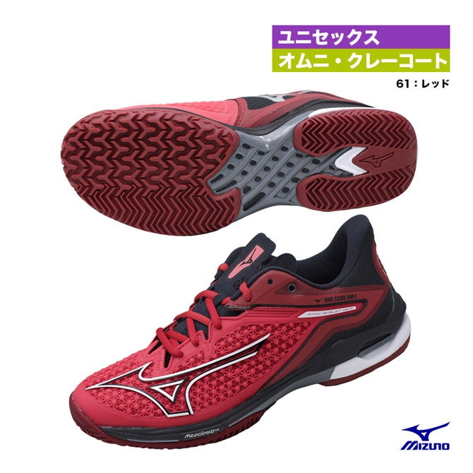 ミズノ MIZUNO テニスシューズ ユニセックス ウエーブエクシードツアー