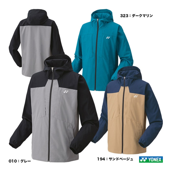 ヨネックス YONEX テニスウェア ユニセックス ウォームアップパーカー