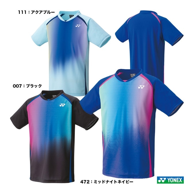 テニスジャージ ヨネックス / YONEX】ユニ ゲームシャツ ネイビーブルー テニス