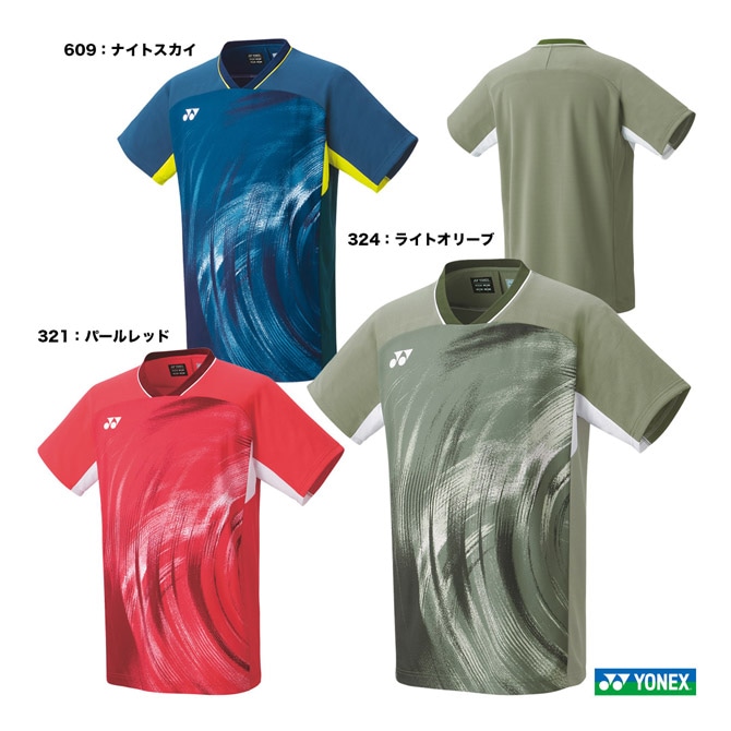 ヨネックス YONEX バドミントンウェア メンズ ゲームシャツ（フィット