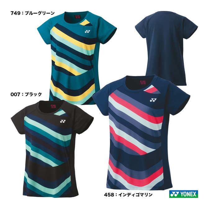 ヨネックス YONEX バドミントンウェア レディス ゲームシャツ（スリム