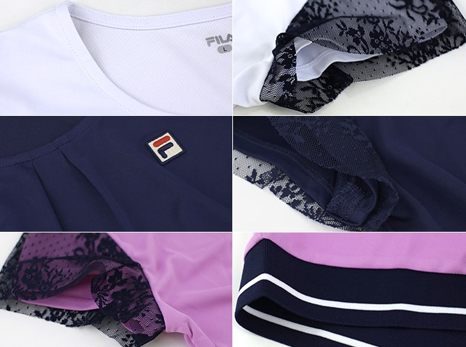 お値下げ！FILA ゲームシャツ & スカート 上下セット XL 楽天