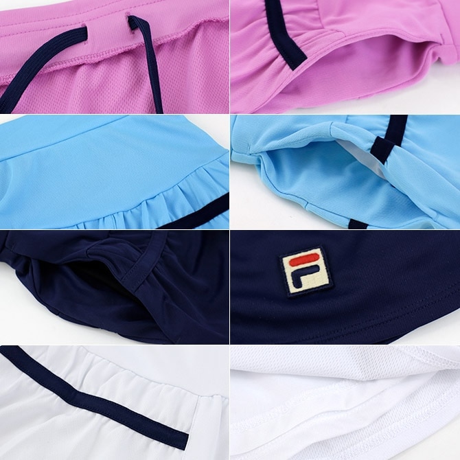 FILA テニススコート　Mサイズ テニス】スコート / レディース （ブラック） -FILA（フィラ
