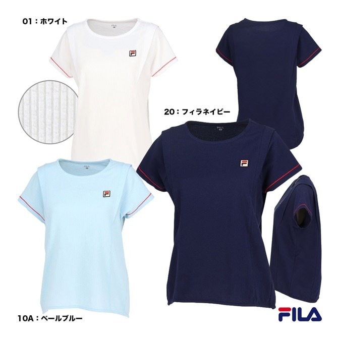 フィラ FILA テニスウェア レディス ゲームシャツ VL2848