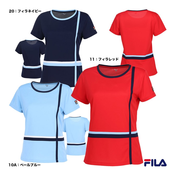 フィラ FILA テニスウェア レディス ゲームシャツ VL2843 | メーカー