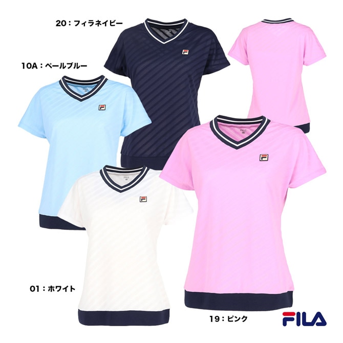 フィラ FILA テニスウェア レディス ゲームシャツ VL2847 | メーカー