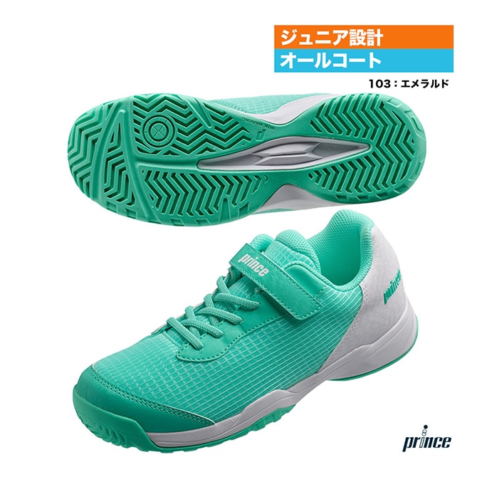 プリンス prince テニスシューズ ジュニア オールコート用シューズ DPS453（103）