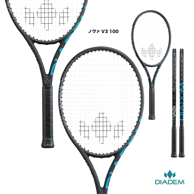 硬式テニスラケットダイアデム　NOVA100 v2 G2 2本セット 即日出荷』ダイアデム DIADEM 硬式テニスラケット NOVA 100