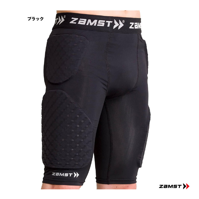 ���ॹ�� ZAMST �������� BRAVE-PAD SHORTS �ѥå��ե��硼�� 3889