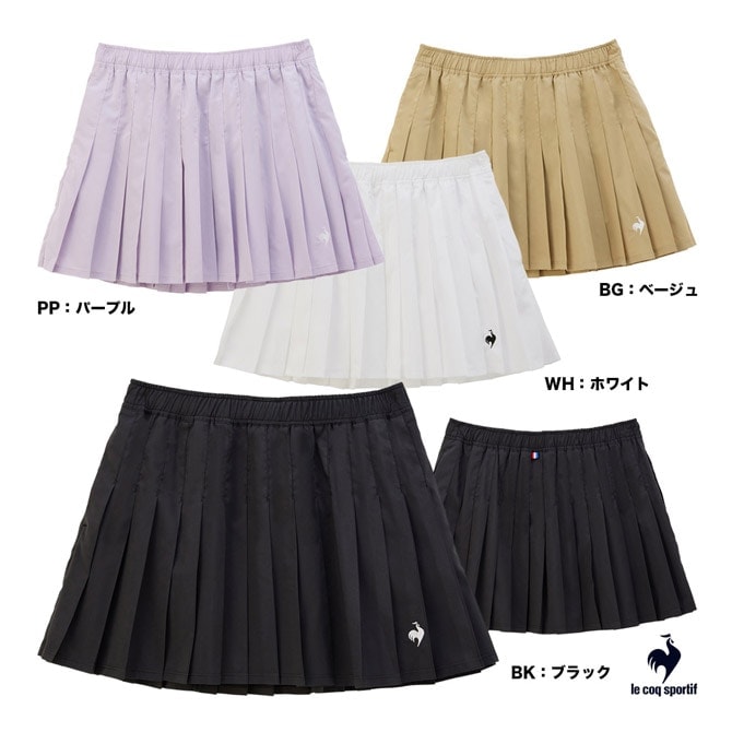 ルコックスポルティフ LCS テニスウェア レディス プリーツゲーム