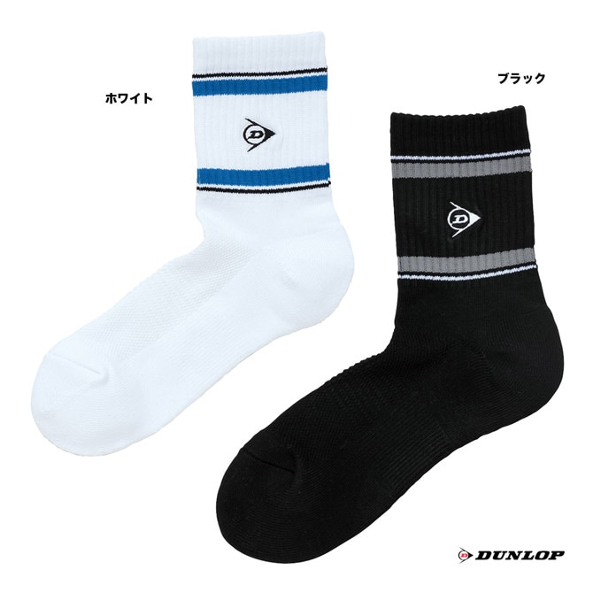 ダンロップ DUNLOP  メンズ ソックス（ハーフ） TPO-6433