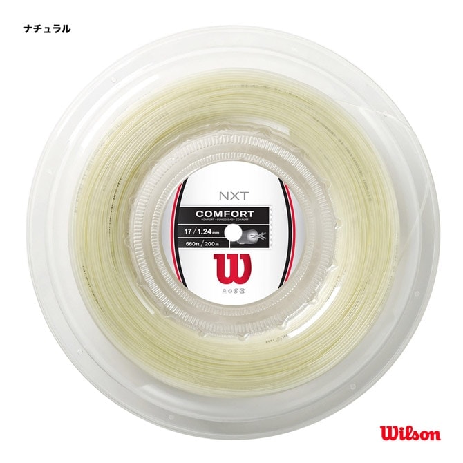 ウイルソン Wilson テニスガット ロール NXT 17 124 ナチュラル 