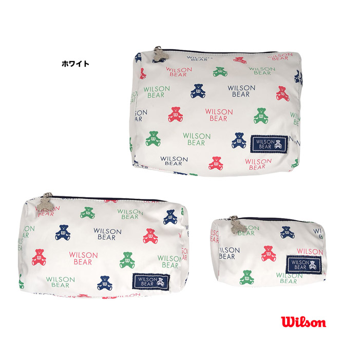 륽 Wilson Хå ONE BEAR COSMETIC BAG WR8015403001