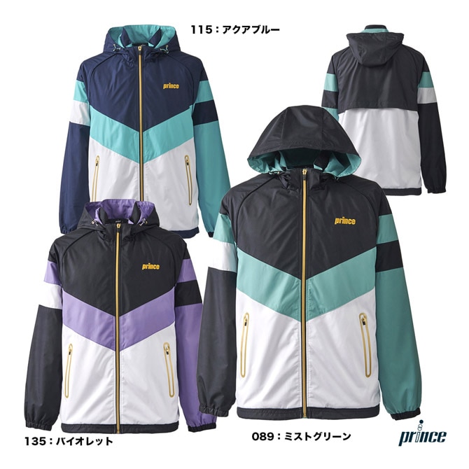 プリンス prince テニスウェア チーム対応 ユニセックス ウィンドジャケット TMU662T