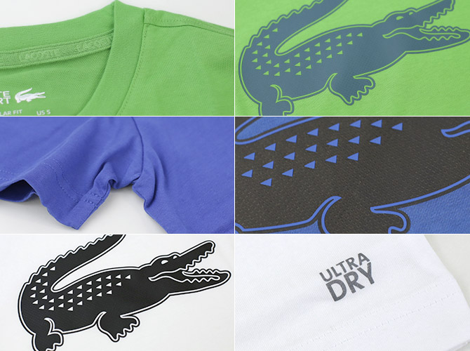 ラコステ LACOSTE テニスウェア メンズ コットンブレンドウルトラ