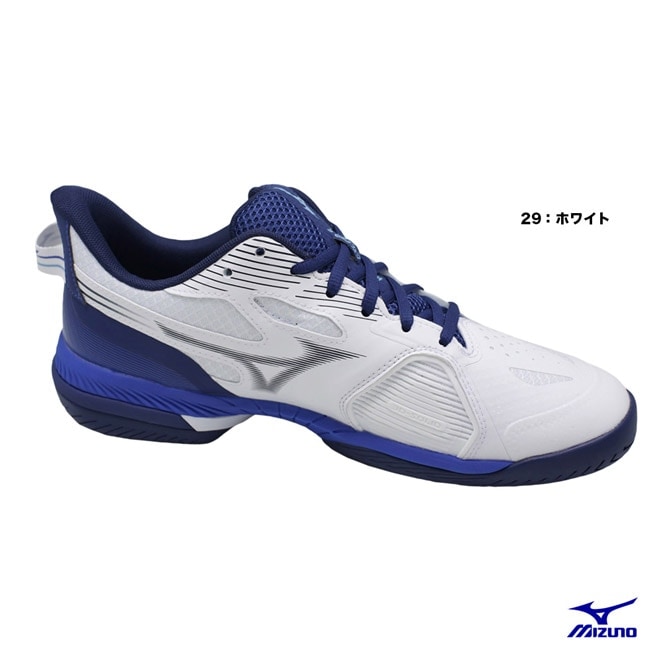 ミズノテニスシューズ MIZUNO ミズノ ソフトテニスシューズ WAVE EXCEED 5 WIDE OC