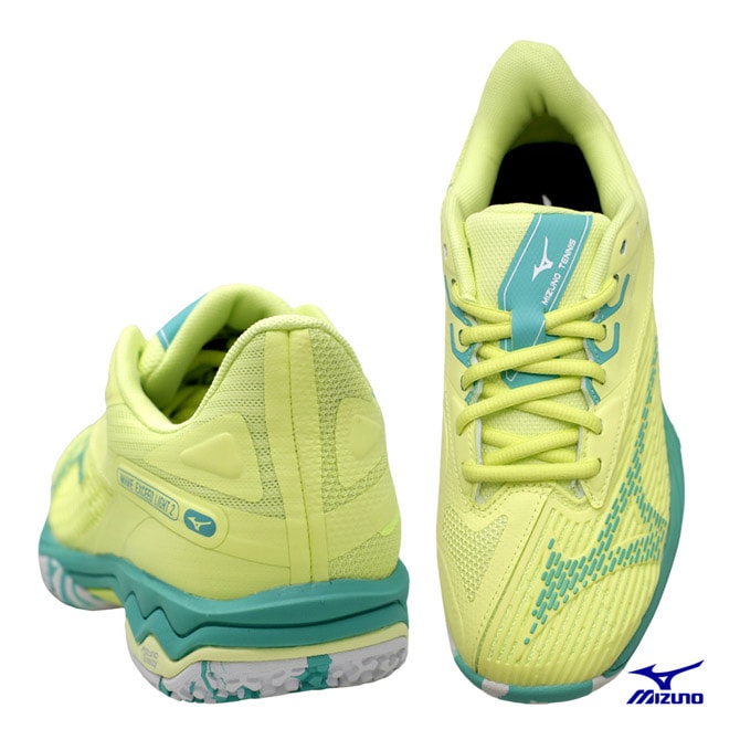 [ミズノ] テニスシューズ ウエーブエクシードライト 2 OC MIZUNO ミズノ ウエーブエクシードライト 2 OC WAVE EXCEED