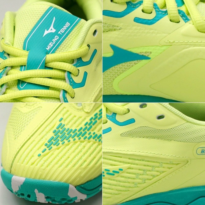 [ミズノ] テニスシューズ ウエーブエクシードライト 2 OC ミズノ MIZUNO テニスシューズ レディス ウエーブエクシード