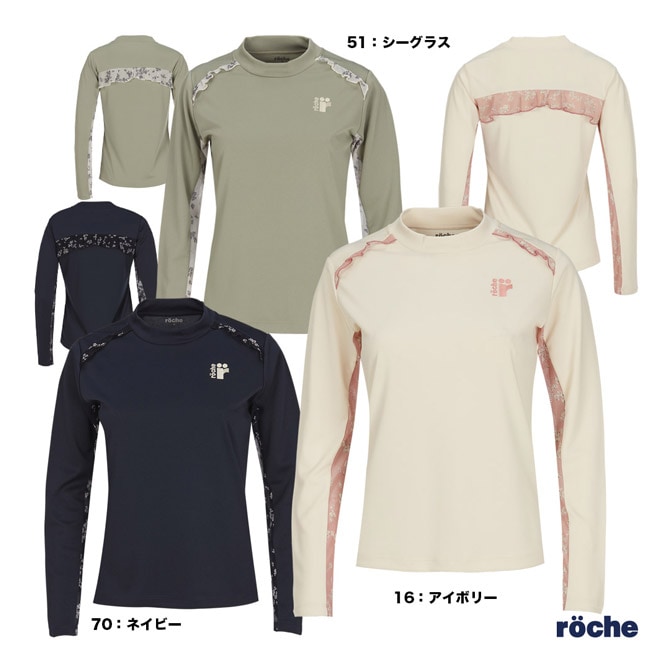 ローチェ roche テニスウェア レディス ゲーム長袖シャツ 249506