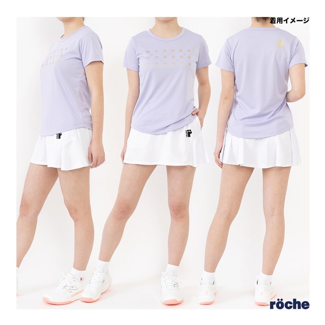 mai出品！ ローチェ roche テニスウェア レディス プラクティスTシャツ