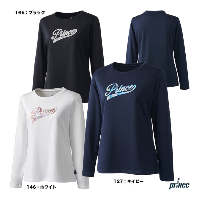 プリンス prince テニスウェア レディス ロングスリーブシャツ WF4092