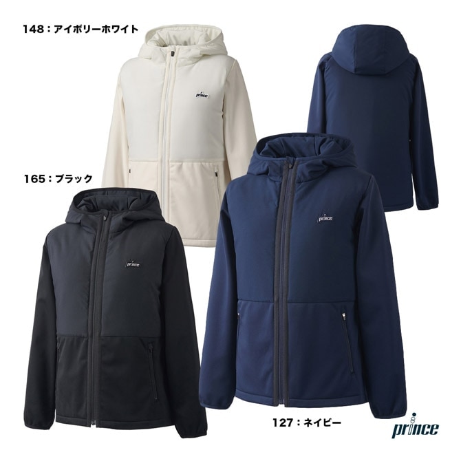プリンス テニス・バドミントンウェア『レディース』 ハイブリッドジャケット/レディース『WF3851』 格安，セール [プリンス テニス・バドミントンウェア（レディース