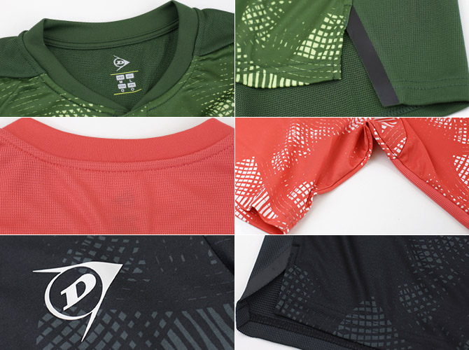 ダンロップ DUNLOP テニスウェア ユニセックス ゲームシャツ DAP-1441