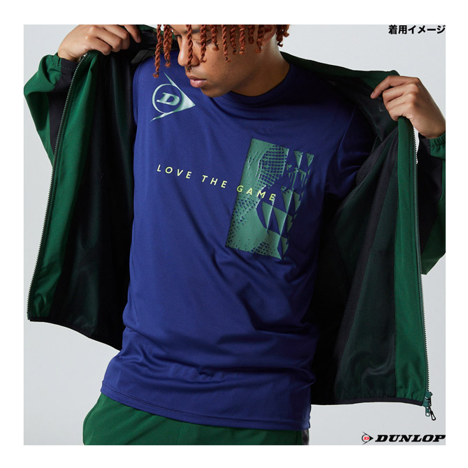 DUNLOP ダンロップ テニスウェア ユニセックス Tシャツ DAL8344