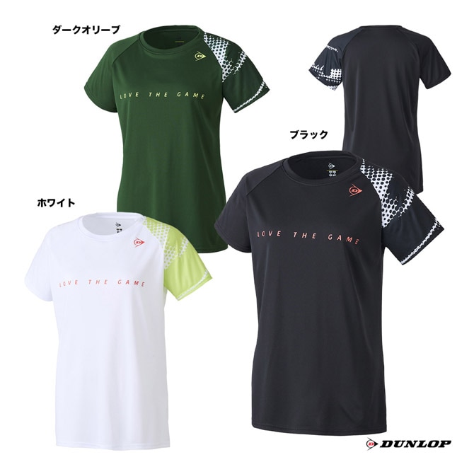 ダンロップ DUNLOP テニスウェア レディス Tシャツ DAL-8460W