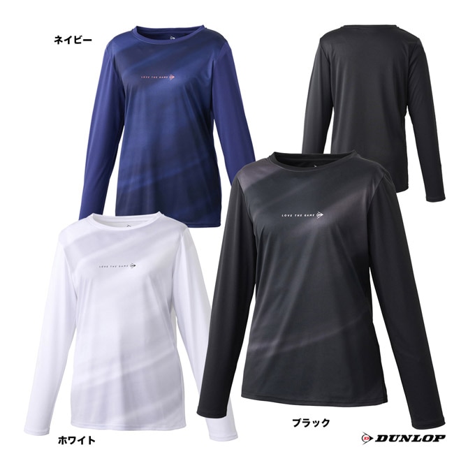 ダンロップ DUNLOP テニスウェア レディス ロングスリーブTシャツ DAL