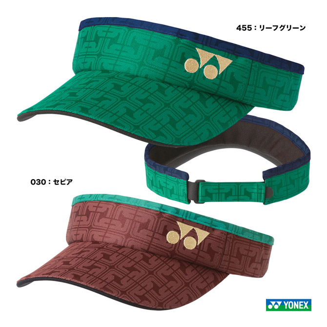 ヨネックス YONEX  レディス サンバイザー 40101