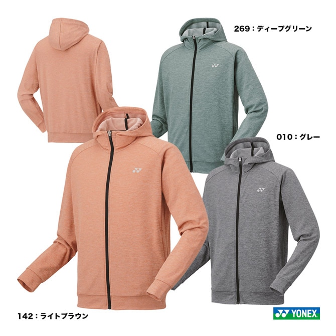 ヨネックス YONEX テニスウェア ユニセックス ウォームアップパーカー