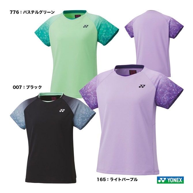 【美品】ヨネックス　ユニフォーム　ゲームシャツ　ウェア　tシャツ YONEX（ヨネックス） バドミントンウェア レディース ゲームシャツ