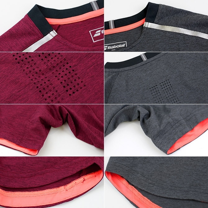テニスウェア バドミントンウェア ゲームシャツ VS SHORT SHIRT