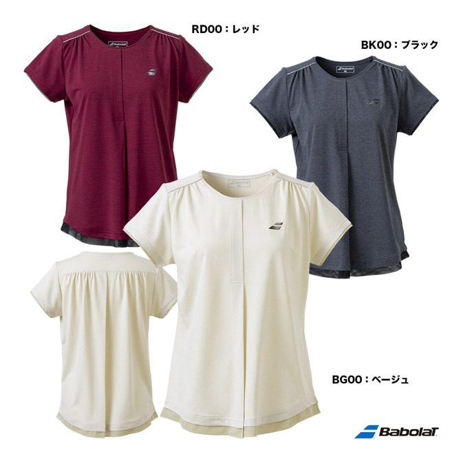 バボラ BabolaT テニスウェア レディス VS ショートスリーブシャツ