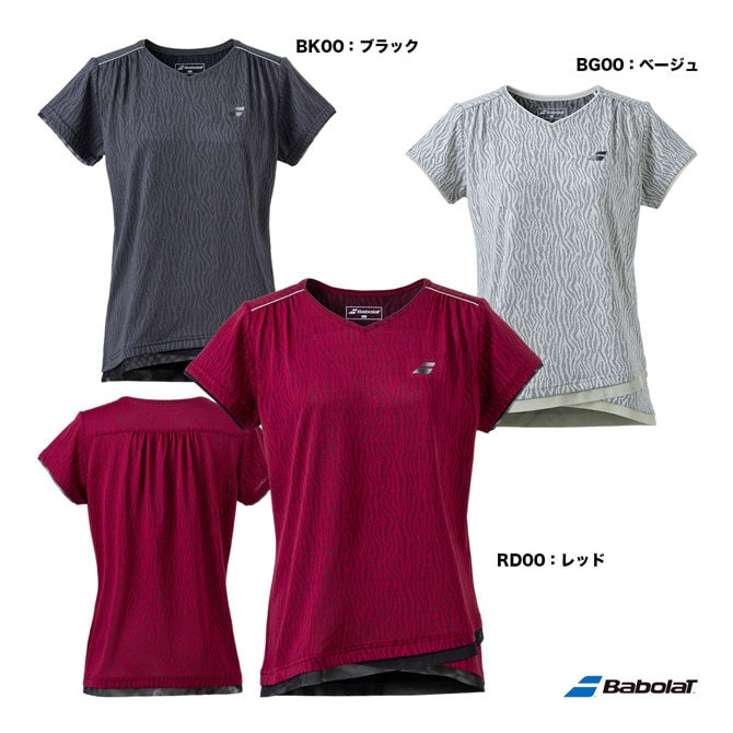 バボラ BabolaT テニスウェア レディス VS ショートスリーブ