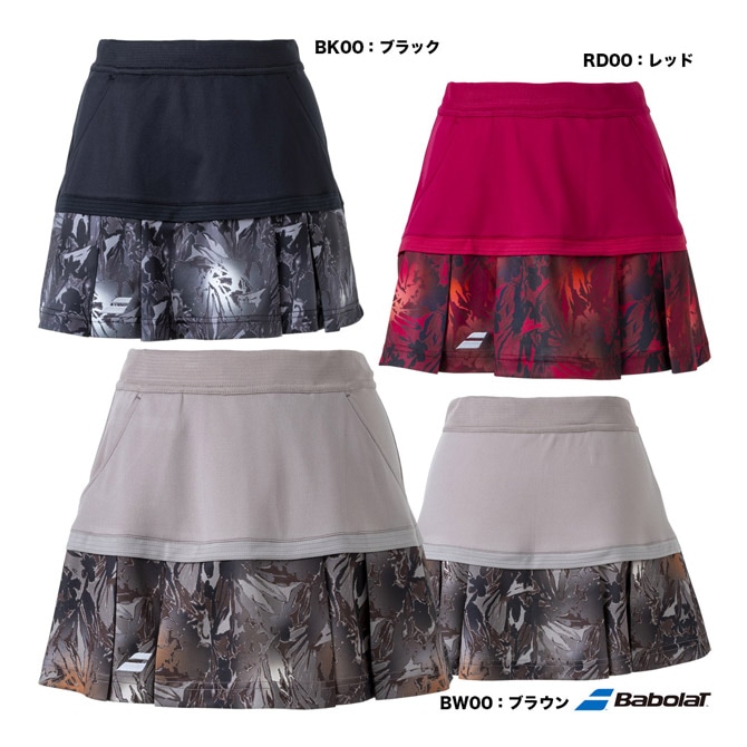 Babolat テニスウェア トップス&スカートセット バボラ BabolaT テニスウェア レディス PURE スカート BWG4473