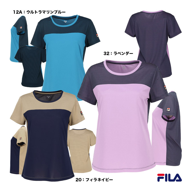 フィラ FILA テニスウェア レディス ゲームシャツ VL2921 | メーカー
