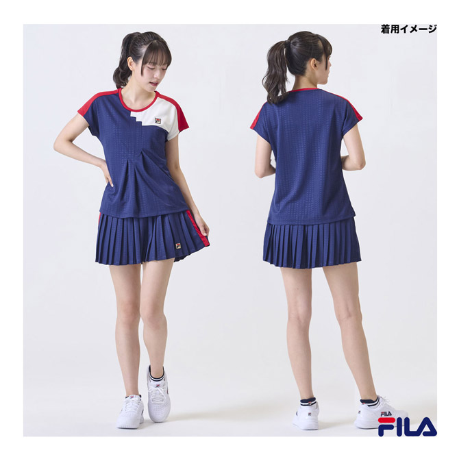 フィラ FILA テニスウェア レディス ゲームシャツ VL2932