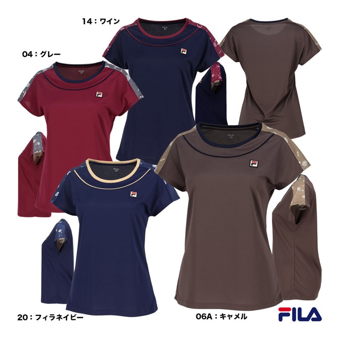 フィラ FILA テニスウェア レディス ゲームシャツ VL2948 | メーカー