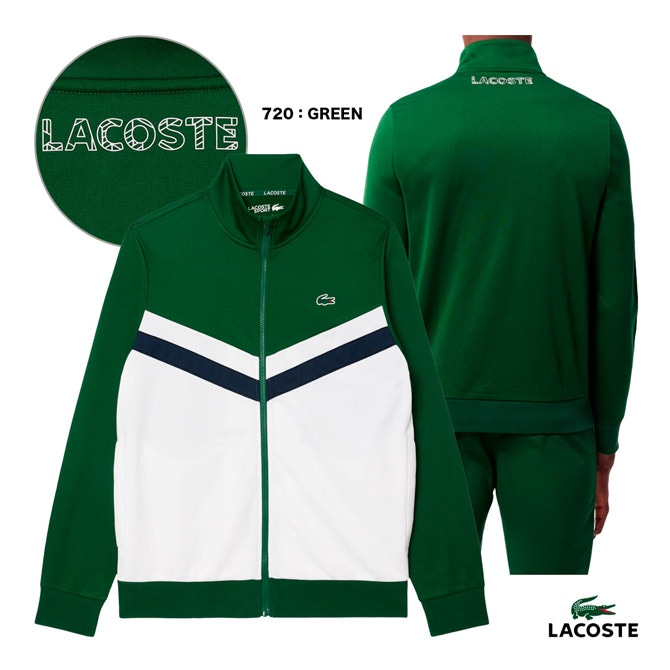 ラコステ　テニスウェアー LACOSTE（ラコステ） テニスウェア メンズ トラックスーツ WH9994-99