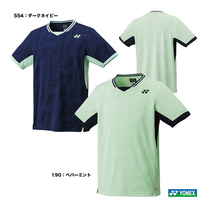 ヨネックス YONEX テニスウェア ユニセックス ゲームシャツ 10624