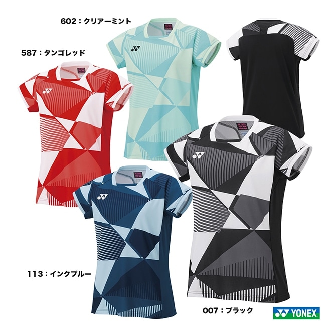 YONEX バドミントンウェア ホワイト/レッド/ブルー YONEX バドミントンウェア ホワイト/レッド/ブルー YONEX