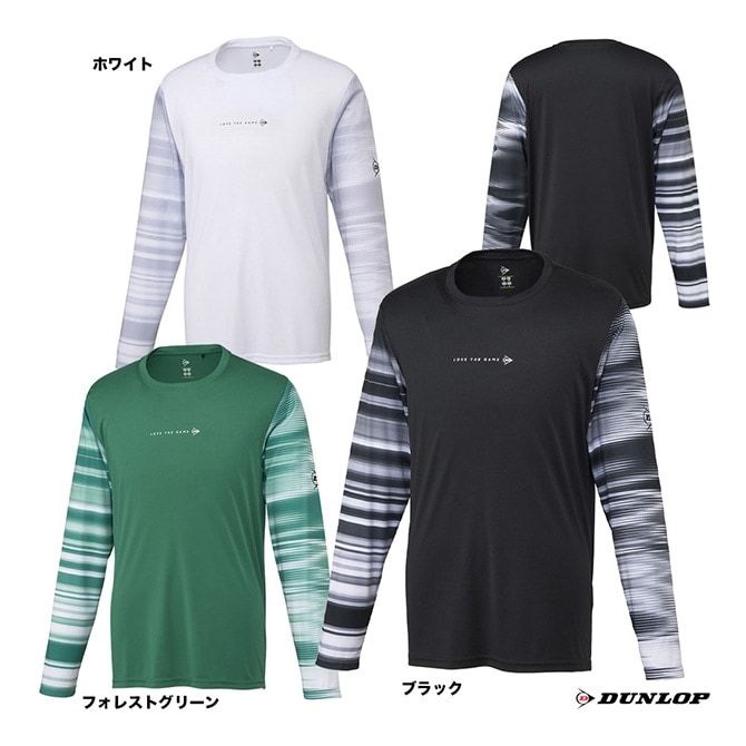 ダンロップ DUNLOP テニスウェア ユニセックス ロングスリーブTシャツ