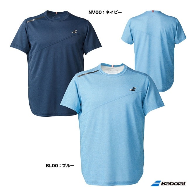 Babolat テニスウェア Lサイズ ブルー/ネイビー Babolat テニス
