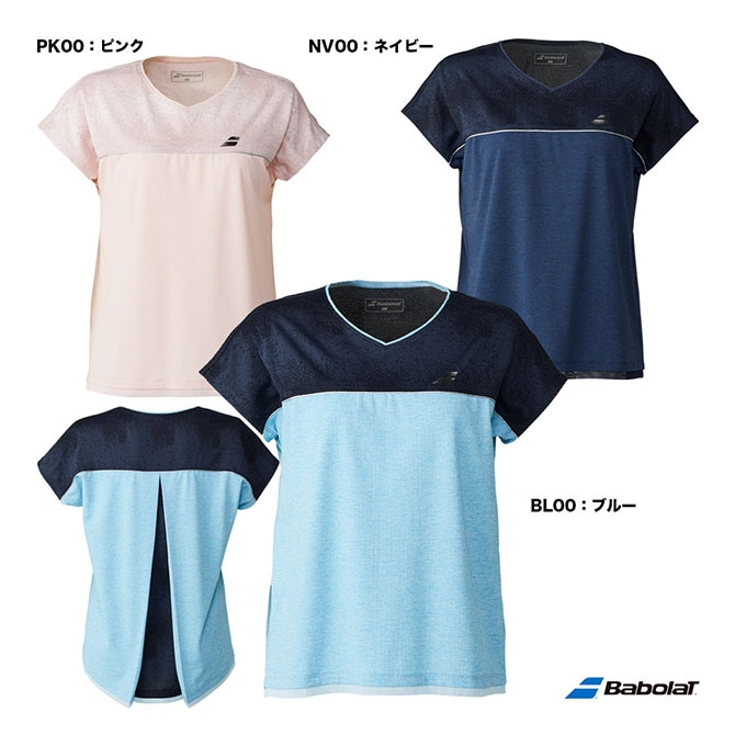 バボラ BabolaT テニスウェア レディス VS ショートスリーブシャツ